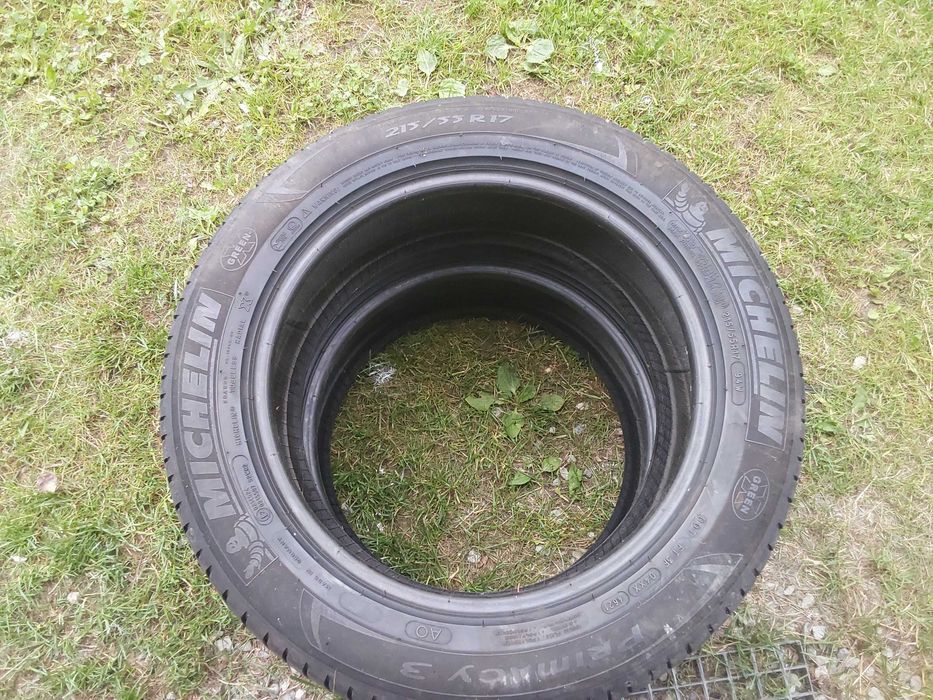 Opony letnie Michelin 215/55 17 cena 60 zł za sztukę
