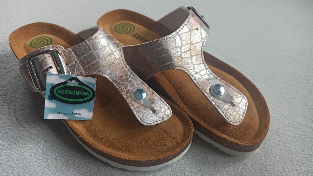 Japonki / klapki Dr Brinkmann / roz.38. Oryginalne Hiszpańskie. Nowe