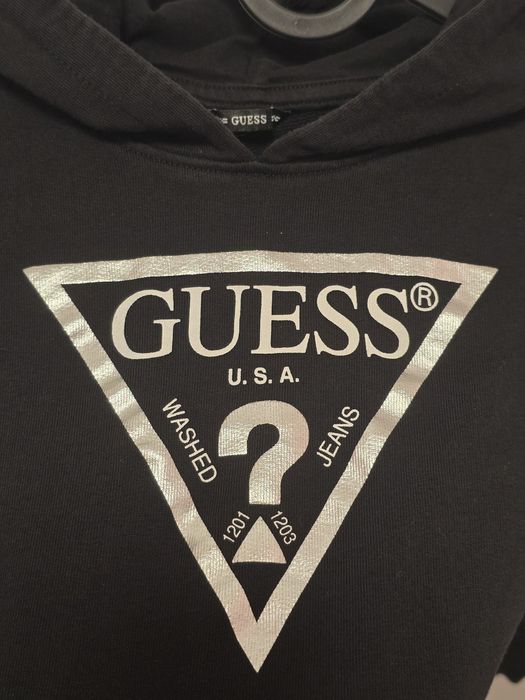 Bluza z kapturem Guess dla dziewczynki