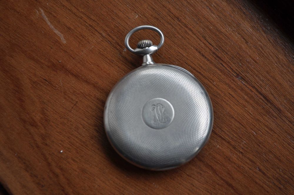 Relogio Bolso Omega Prata