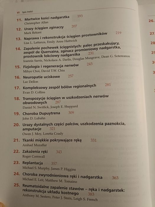 Knowledge in orthopaedics Ręka Łokieć Ramię Tadeusz Gaździk nowa