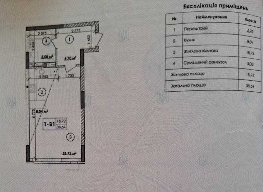 БЕЗ % Продається 1к квартира в ЖК Star City, вул. Каунаська, 27, Соцмісто, Дніпровський р-н - View 2