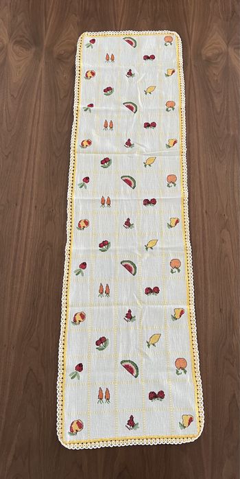 Centro mesa bordados - vários