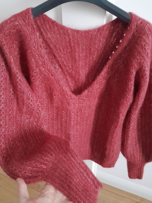 Sweter Sezane XXS Rosewood