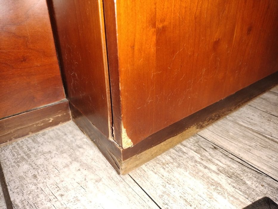 Mobília de sala castanha