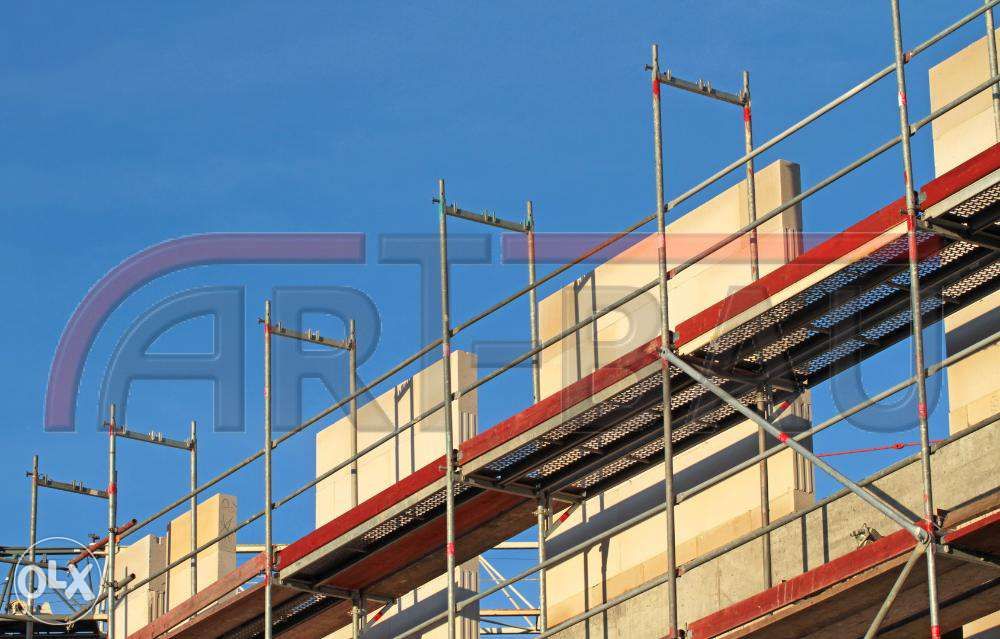 Rusztowania rusztowanie budowlane 306 m2 TOTALNA WYPRZEDAŻ