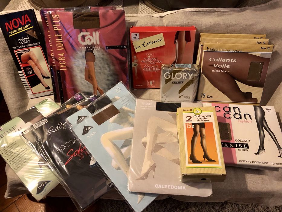 16 pares collants NOVO PREÇO