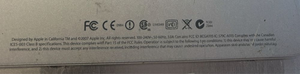 Apple IMac 2007 24” Bdb