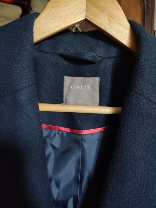 Пальто синє Oasis
