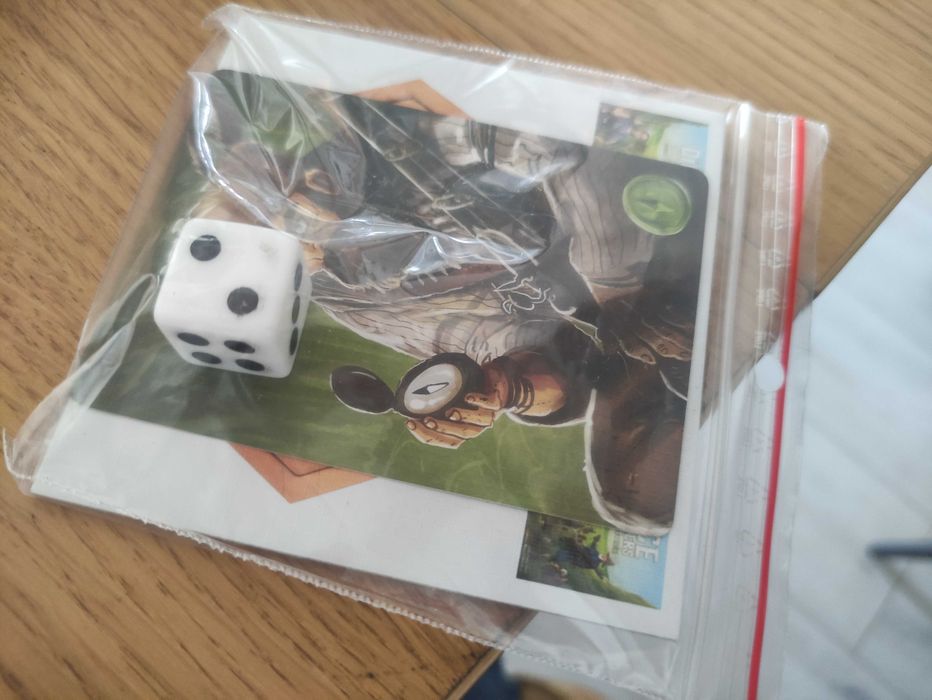 Dice Settlers Gra Planszowa Mini dodatek kafel kostka promo karta