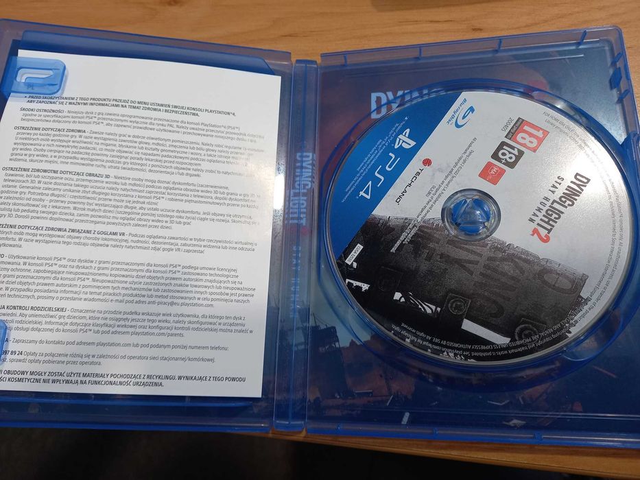 Dying Light 2 Playstation 4 polska wersja dubbing stan bardzo dobry