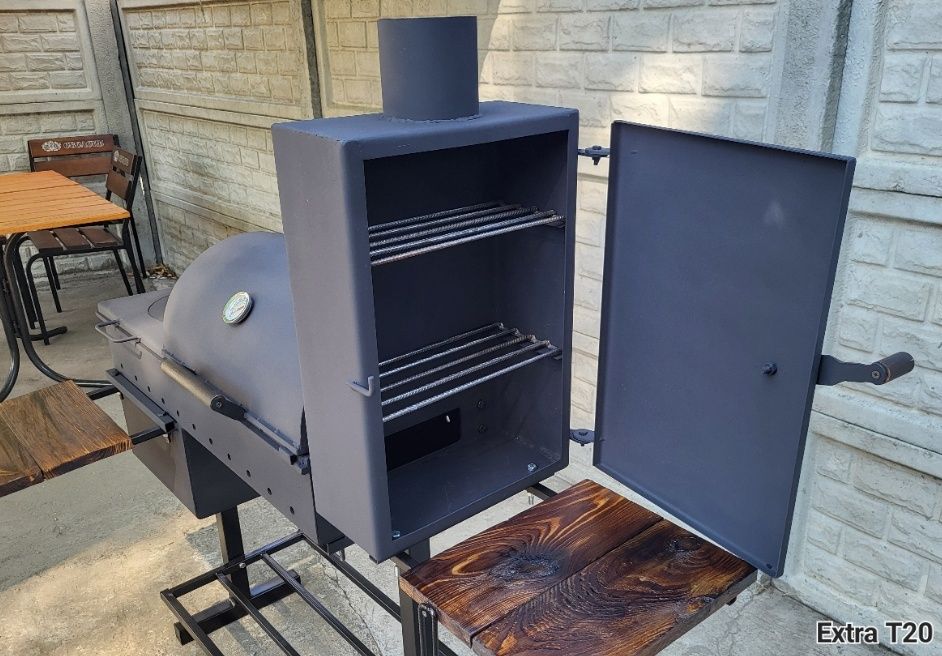 •3/4/5 мм! Мангал 3в1! От Завода! С Кришкой Барбекю! Коптильня Смокер