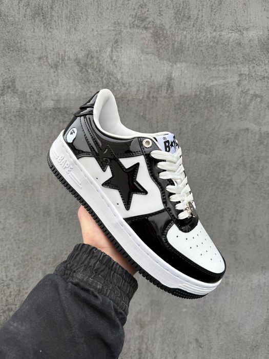 BAPE STA Patent Black