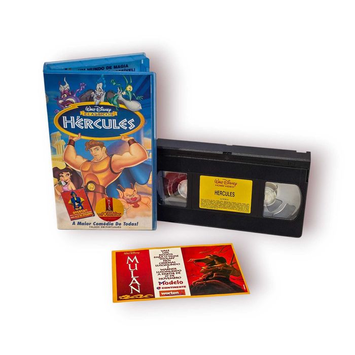 VHS Disney “Hércules” – Clássico Animado (1997)