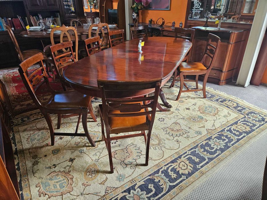 Mesa de sala estilo Imperio - extensível - Bom estado geral - Só a m