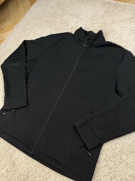 Кофта mammut флісова  тактична кофта трекіногова повсякденна чорна