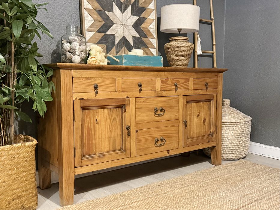 aparador, consola, armario, louceiro, movel, mexicano, rustico