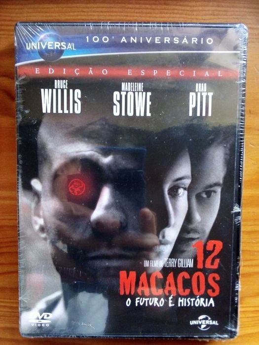 12 Macacos, Terry Gilliam, Bruce Willis, Brad Pitt (Edição especial)