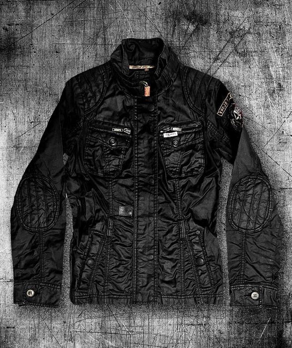 Japanese archive type waxed indiesleaze avantgarde jacket