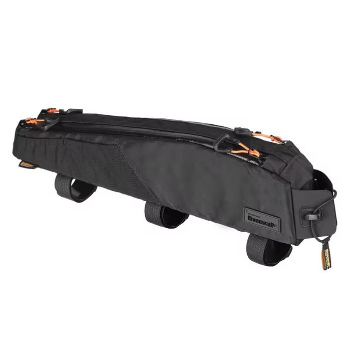 Torba rowerowa na ramę Rhinowalk BHD0015 2,1l Czarno Pomarańczowa 341g Gravel /Przełaj /Cross/ Fitness Super Jakość Nowa!