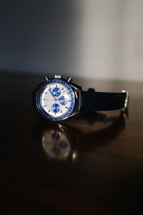 Omega Speedmaster Seiko VK63 Mod годинник мехакварцевий хронограф