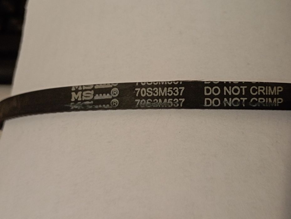 Зубчатый ремень резиновый 70S3M537