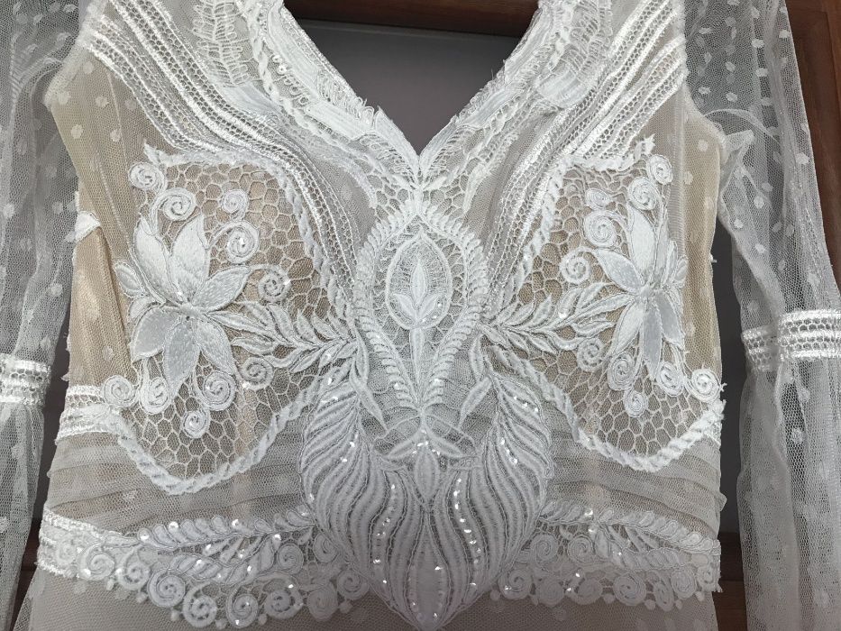 Suknia ślubna kolekcja boho rustykalna