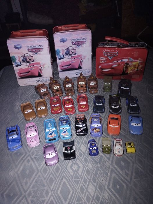 Cars Auta duże metalowe Mattel