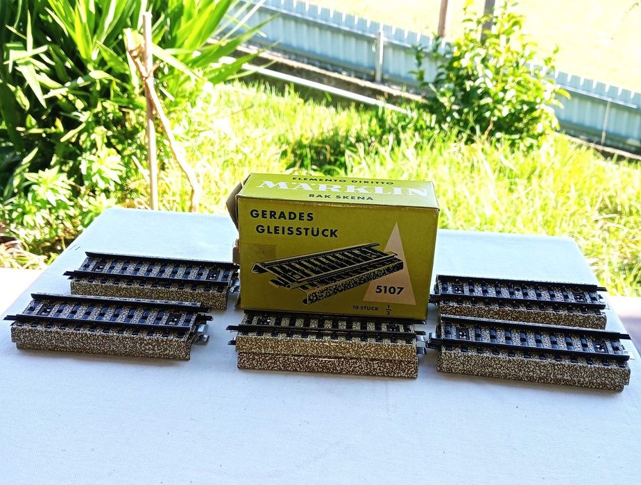 MARKLIN 5107, 10 linhas em caixa original (Reservado LF)