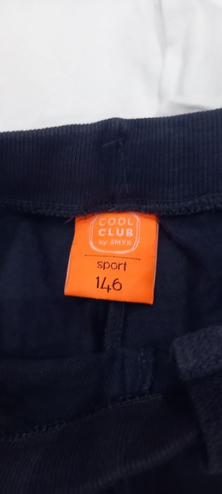 Zestaw spodenki+t-shirty nowe na w-f 146 Cool Club
