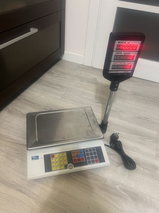 Ваги торгові  Промприлад ВТА-60/15-5D-AC