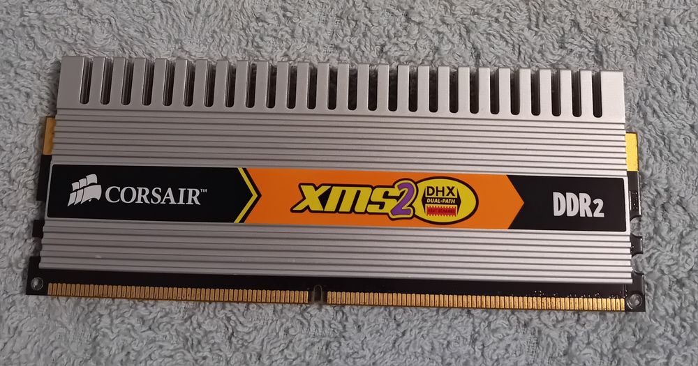 Memória Corsair xms2 1gb 800mhz