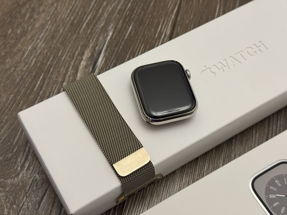 Apple Watch 8 45mm lte gps stainless steel