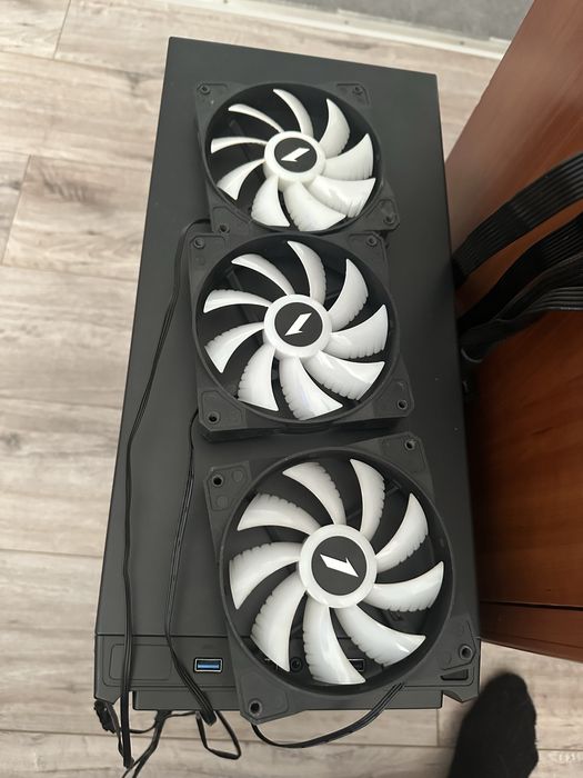 Корпус, куллер для процессора deepcool и вентиляторы