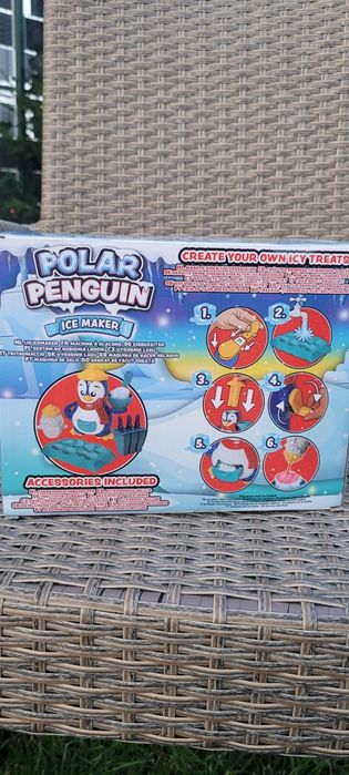 Polar Penguin. Zestaw do robienia lodów dla dzieci.