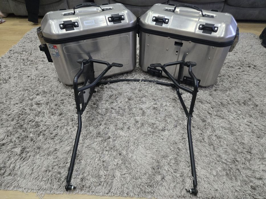 Malas givi trekker dolomiti + suporte givi para Xadv750