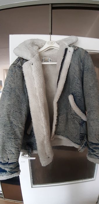 Kurtka jeansowa na misiu Rifle Pewex