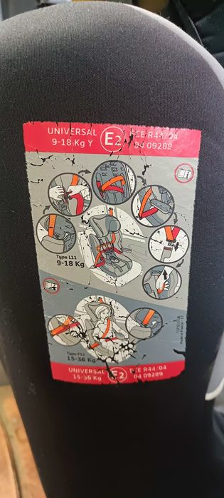 Fotelik fotel samochodowy dziecięcy