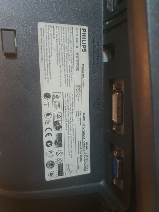 Monitor philips 18 brilliance