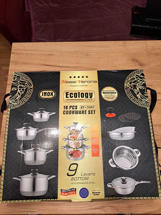 Komplet garnków Messi Verona 16 szt.