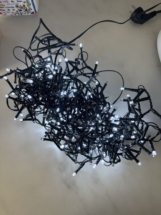 Luz árvore natal