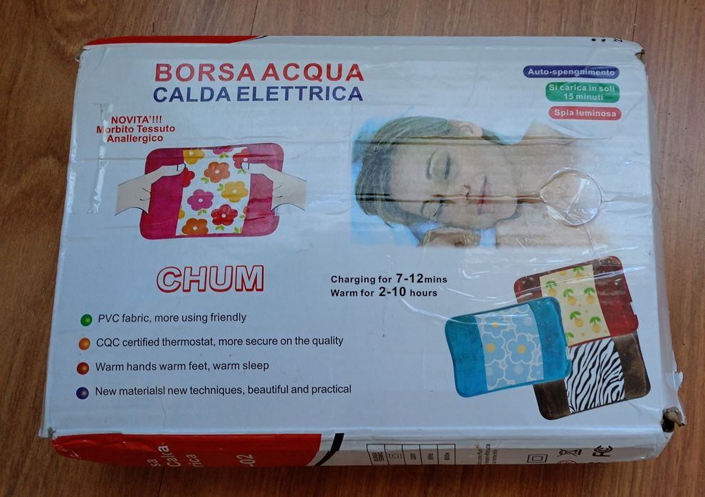 Ogrzewająca poduszka termofor