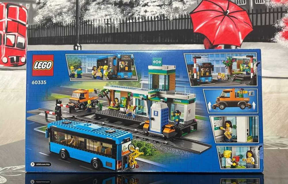 Конструктор LEGO City 60335 Залізнична станція
