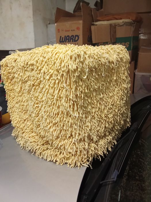 Puff felpudo em excelente estado