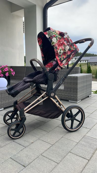 Cybex Priam Rose Gold Spring Blossom