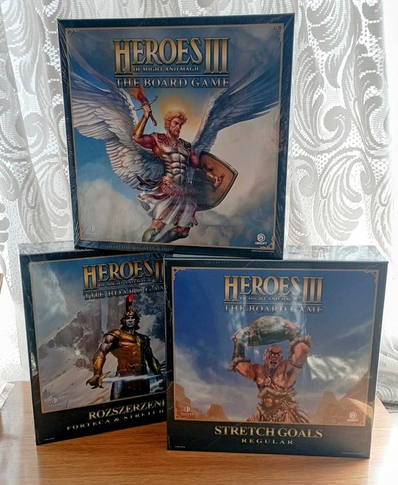 Heroes of Might and Magic III: Gra Planszowa + Forteca + Stretch Goals