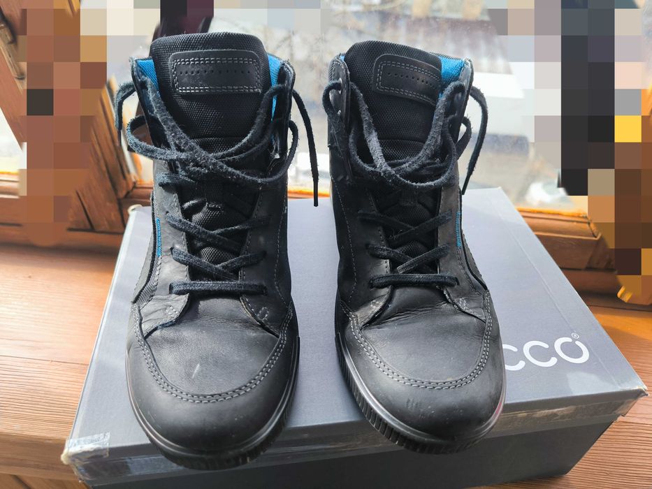 Кожанные ботинки Ecco Ennio GoreTex (43 размер)