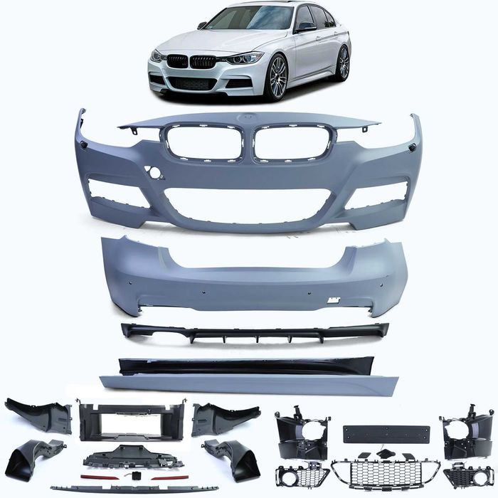 Para-choques BMW Pack M M Sport M-Tech E36 E46 E90 F20 F30 F10 G20 | Série 1 2 3 4 5 | German Look