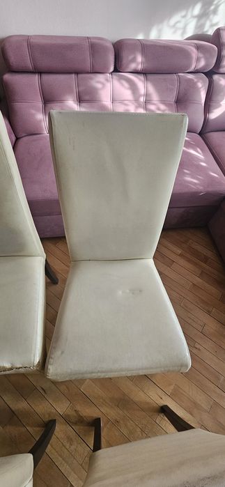 Krzesła skóra ekologiczna