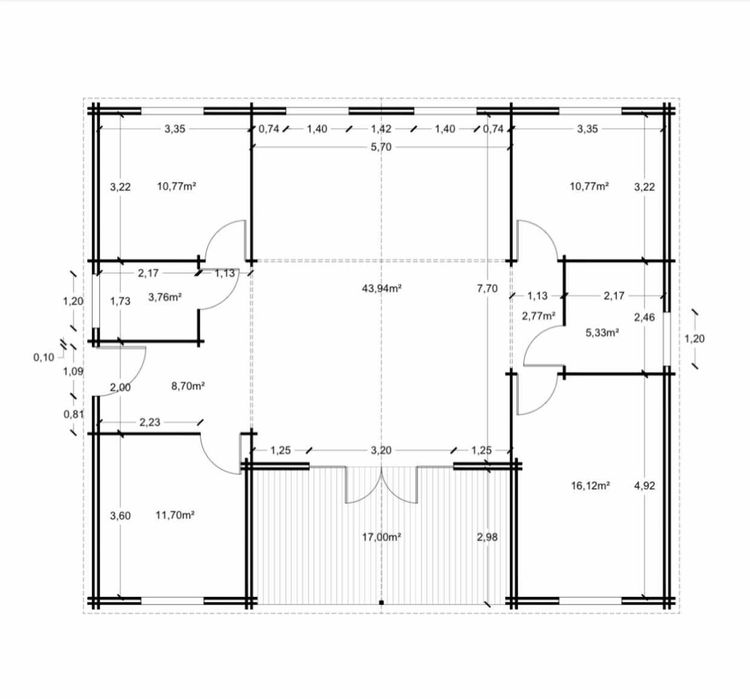 Linda Casa De Madeira T4 Belmonte Plus Pronta Para Entrega e Montagem